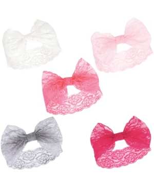 Hudson Baby Girl 5-Headband Set