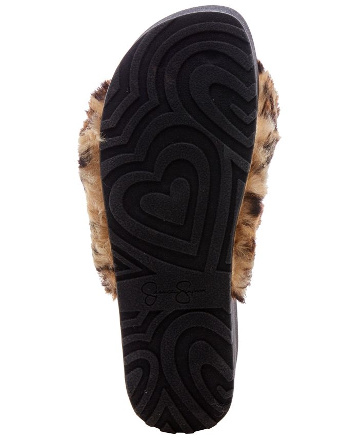 Jessica Simpson Faille Flatform Slide Sandals Macy s