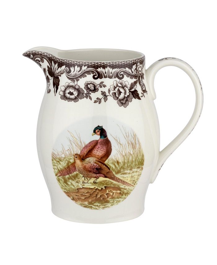Spode Woodland Pheasant Pitcher Macy's