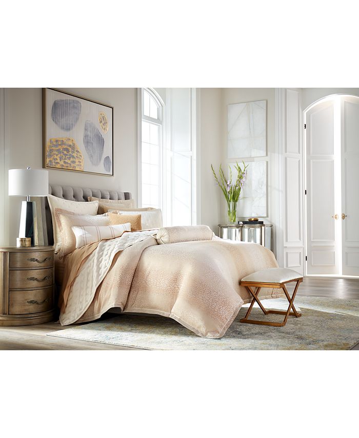 Hotel Collection Classic Ombré Leopard Full/Queen Duvet Cover, Created