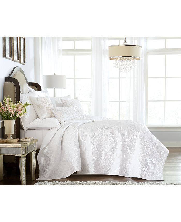 Hotel Collection Classic Medallion Coverlet, King, Created for Macy's