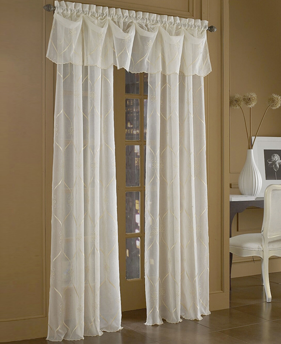 Croscill Cavalier Sheer 40 x 84 Panel   Window Treatments   For The