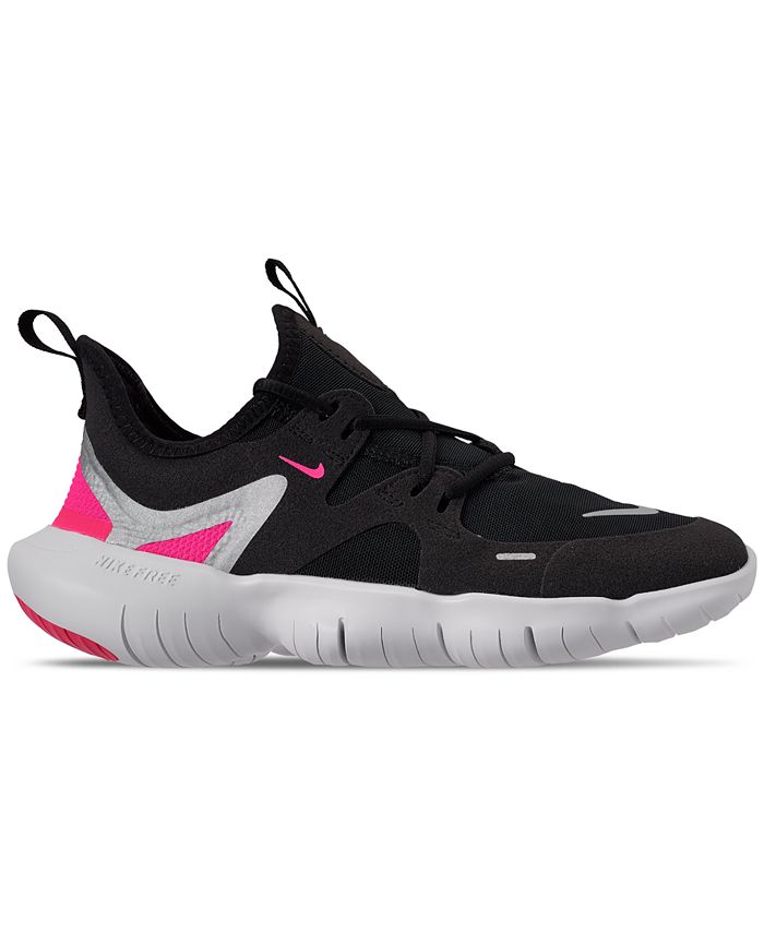 Nike Big Girls' Free RN 5.0 Running Sneakers from Finish Line - Macy's