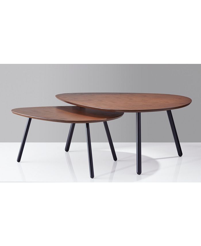 Adesso Hendrix Nesting Tables Macy's