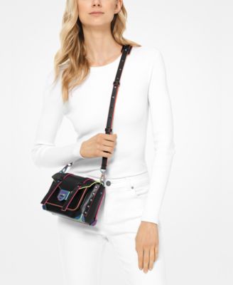 iridescent michael kors bag