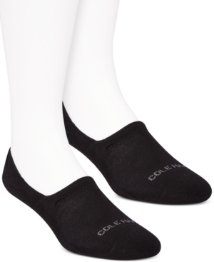 Cole Haan Men's 2-Pk Cushioned No-Show Socks