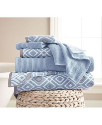Modern Threads Oxford Yarn Dyed 6-Pc. Towel Set - Macy's