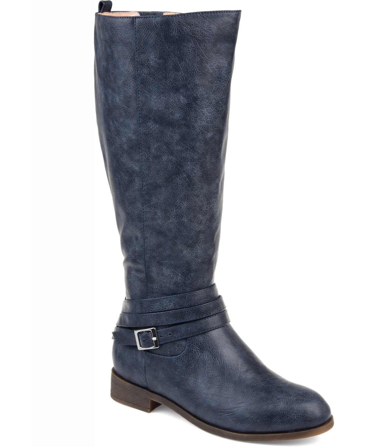 Journee Collection Collection Women's Tru Comfort Foam Ivie Boot In Navy