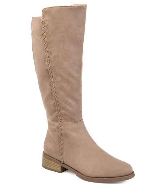 Journee Collection Women&#39;s Comfort Blakely Wide Calf Boot & Reviews - Boots - Shoes - Macy&#39;s