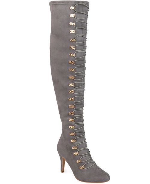 Journee Collection Women&#39;s Wide Calf Trill Boot & Reviews - Boots & Booties - Shoes - Macy&#39;s
