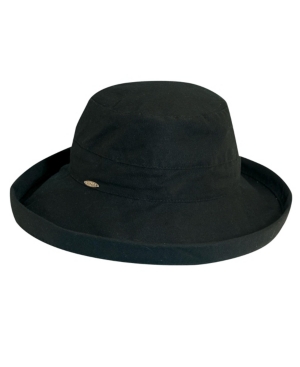 Scala Medium Brim Cotton Bucket Hat