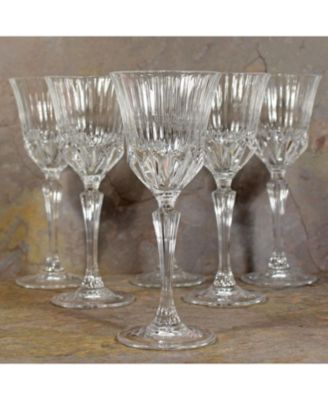 RCR Adagio Crystal Water Glasses, Set of 6