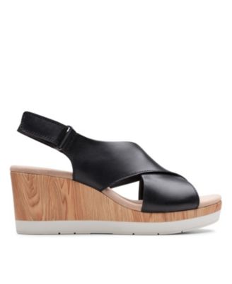 clarks cammy pearl wedge sandal