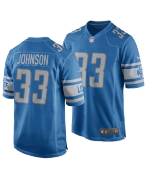 Nike Men's Kerryon Johnson Detroit Lions Game Jersey