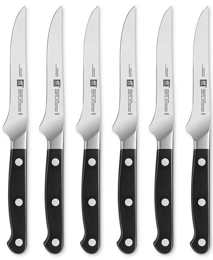 Zwilling Pro 16-pc Knife Set with 17.5 Stainless Magnetic Knife Bar