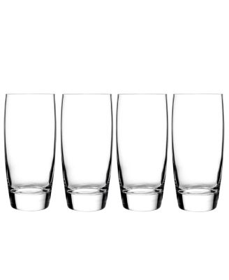 Luigi Bormioli Michelangelo 20oz Beverage Glasses Set Of 4 - Italian Crystal-Clear Glassware