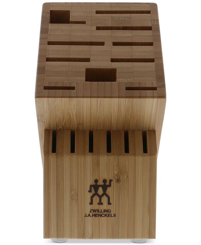 Zwilling J.A. Henckels Twin Bamboo 16Slot Block Macy's