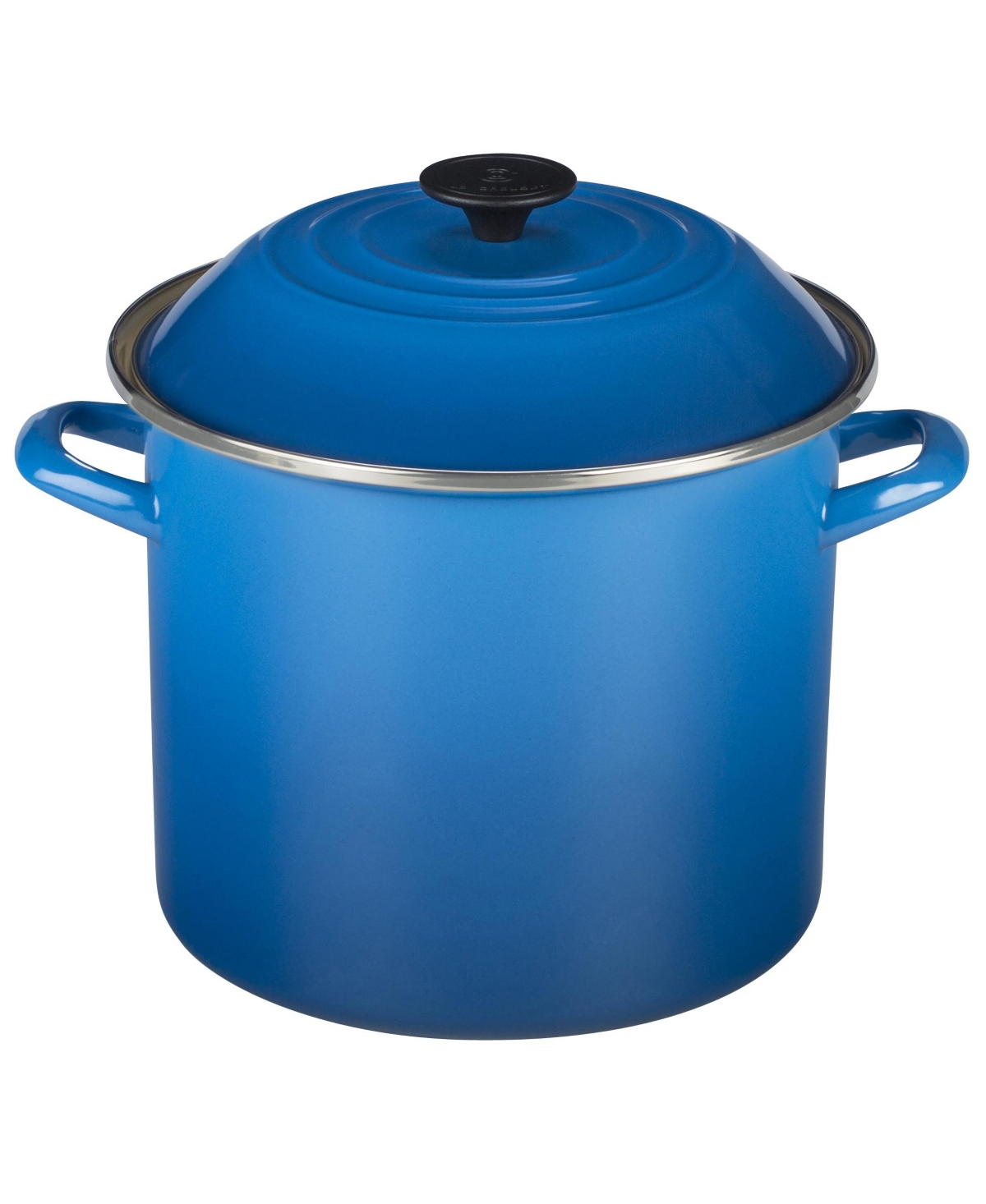 Le Creuset 10 Quart Enamel On Steel Stock Pot With Lid In Marseille