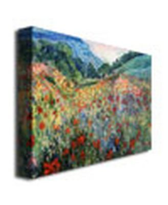 'Field of Wild Flowers' Canvas Art - 24" x 18"