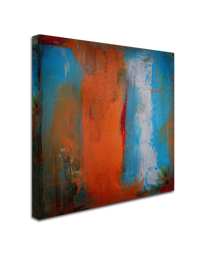 Trademark Global Nicole Dietz 'Orange Swatch' Canvas Art - 24