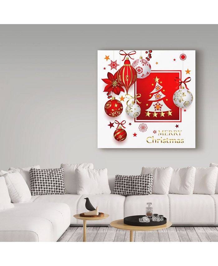 Trademark Global Maria Rytova 'Christmas Bright Composition' Canvas Art ...
