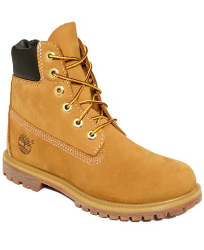 Timberland Women&#39;s Waterproof 6&quot; Premium Boots - Boots - Shoes - Macy&#39;s