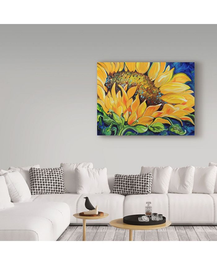 Trademark Global Marcia Baldwin 'Sunflower September' Canvas Art - 32 ...