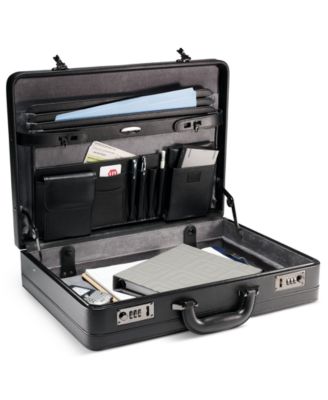 Samsonite Leather Expandable Attache 