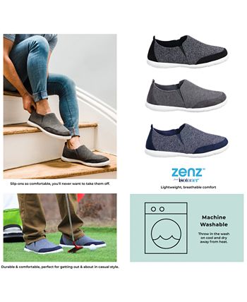 Isotoner Men s Zenz Sport Indoor Outdoor Knit Slippers Macy s
