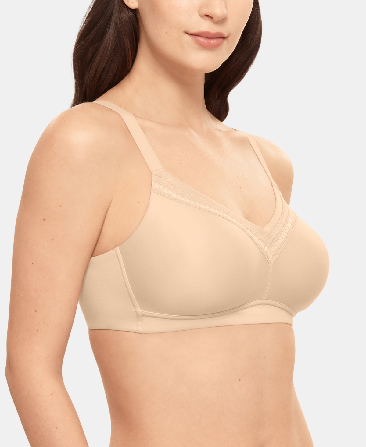 Wacoal Women's Perfect Primer Wire Free Bra , Up To Ddd Cup -(Nude 5)