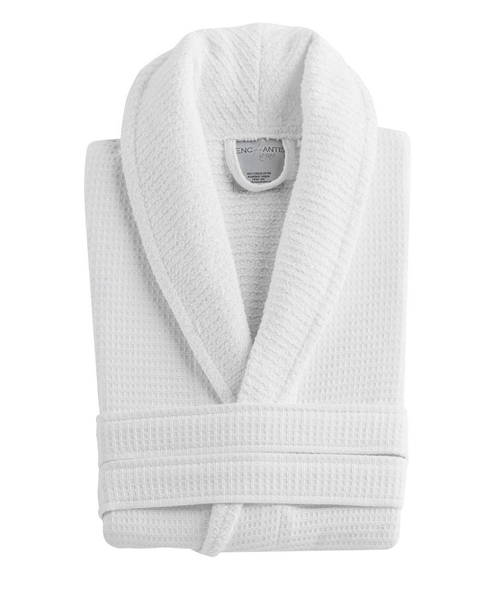 Depera Home Enchante Home Waffle Terry Turkish Cotton Bathrobe Macy's