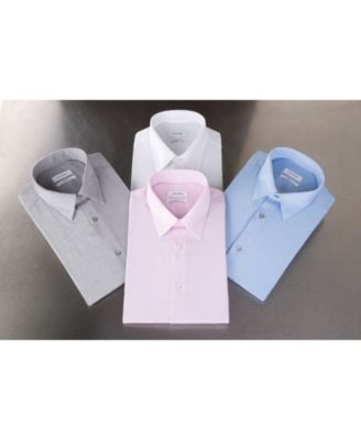 Men's Classic/Regular Non-Iron Stretch Performance Dress Shirt