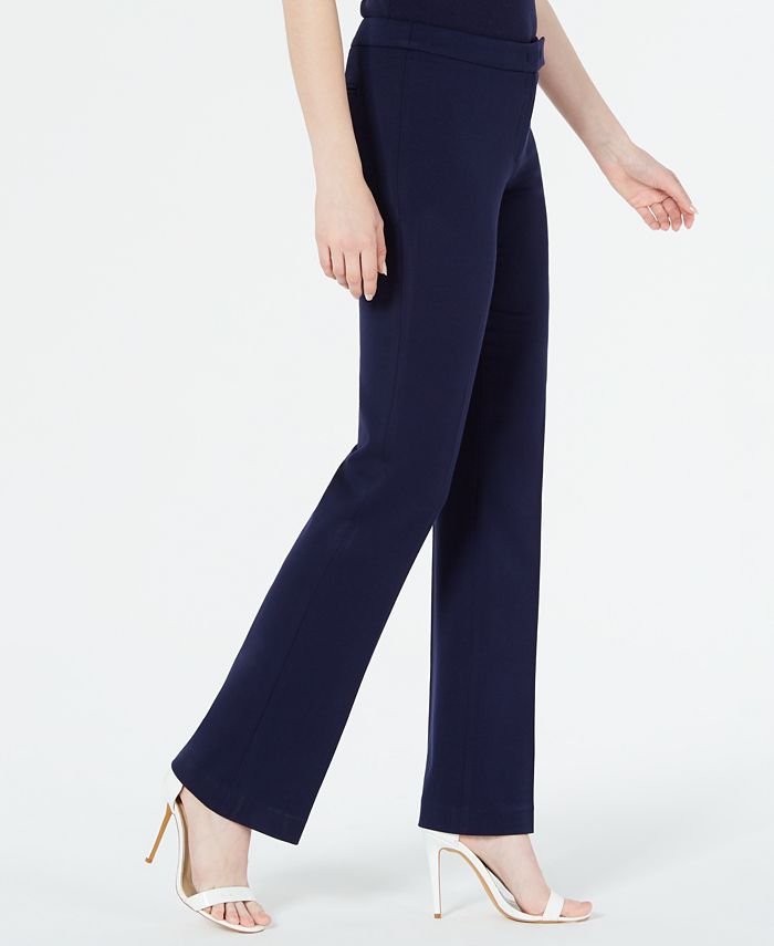 anne klein flare leg suit pants