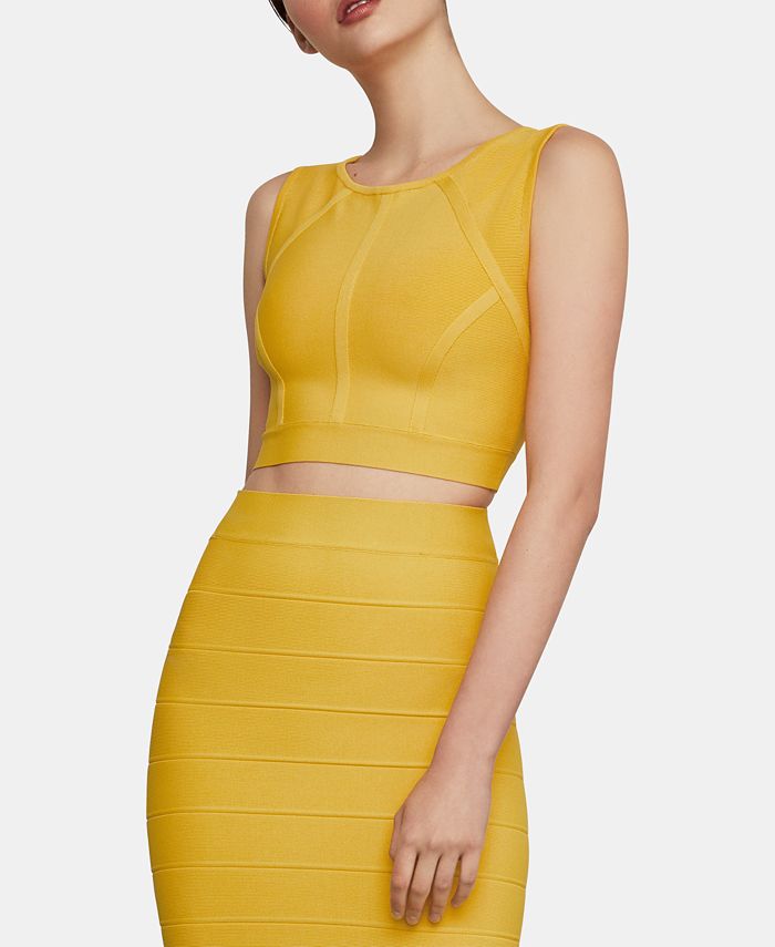 Bcbg yellow top sales