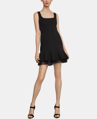 BCBGMAXAZRIA Crepe Fit & Flare Dress - Macy's