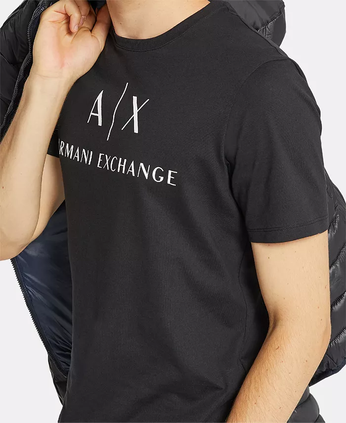 Men's Solid Logo T-Shirt - thumbnail 3