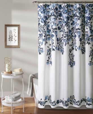 Lush Décor Tanisha 72" X 72" Floral Shower Curtain & Reviews - Shower ...