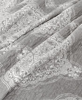 Lush Décor - Lucianna Ruffle Edge Cotton 3Pc King Bedspread Set