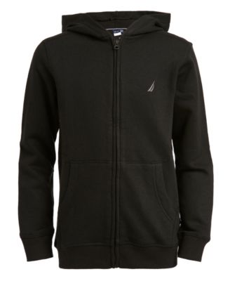 Nautica - Little Boys Wilson Navy Full-Zip Fleece Hoodie