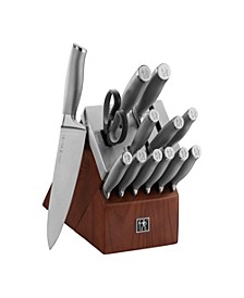 International Modernist 14-Pc. Self-Sharpening Cutlery Set 