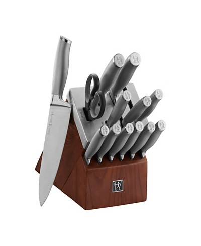 AIHEAL Knife Set, Aiheal 14PCS Stainless Steel Kitchen Knife Set with  Acrylic Knife Stand, No Rust and Super Sharp Cutlery Knife Set in