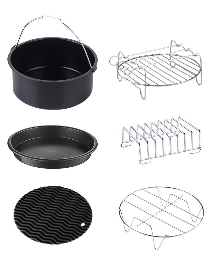 GoWISE USA 8in1 5.8Qt Air Fryer XL with 6 Piece Accessory Kit Macy's