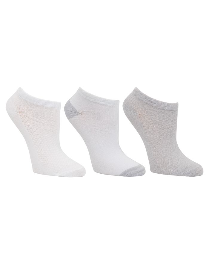 Cuddl Duds Women's Mid-Weight Low Cut Socks, 3 Pack, Online Only - Macy's