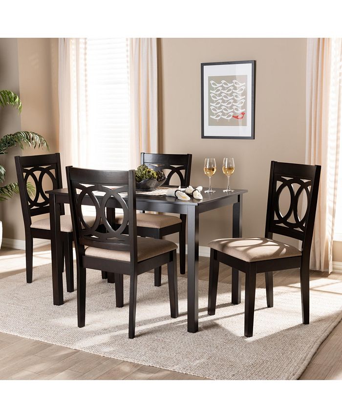 Furniture Lenoir 5pc Dining Set, Quick Ship Macy's