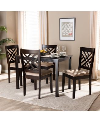 Furniture - Caron 5pc Dining Set, Quick Ship