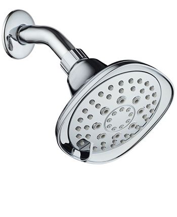 Aquadance - Oval Square Style! 6-setting High-Pressure Luxury Shower Head