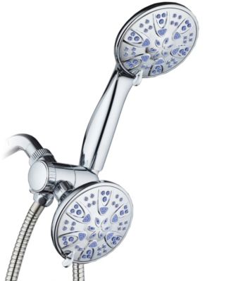 Antimicrobial 30-setting Shower Combo,  Sunset Blue Jets