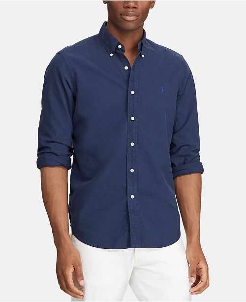 Polo Ralph Lauren Men S Big Tall Oxford Sport Shirt Reviews