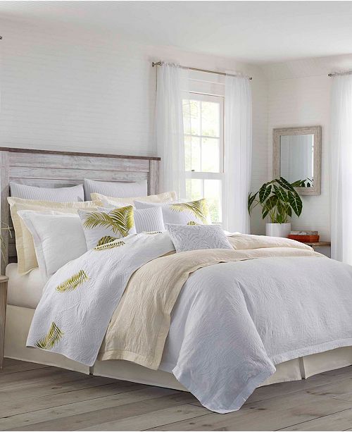 Tommy Bahama Home Tommy Bahama St Armands Alabaster Duvet Set