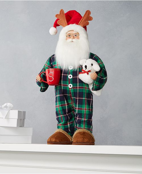 Holiday Lane Pajama Santa, Created for Macy's & Reviews Holiday